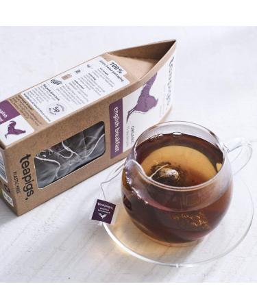 teapigs English Breakfast Tea - 15 Count (1.76 oz) | Premium Loose Leaf Tea - Buy Online on GoSupps.com
