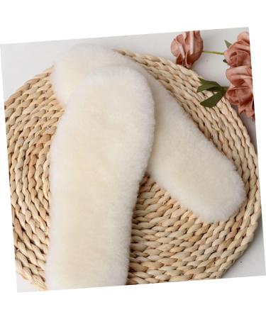 FOMIYES 5 Pairs Wool Insoles - Comfortable Winter Fleece Inserts for Boots | Unisex Shoe Soles for Enhanced Warmth - Buy Online on GoSupps.com
