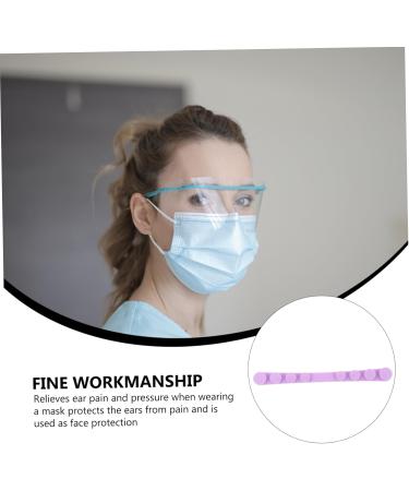 Frcolor 6-Pack Silicone Ear Hook Extenders | Anti-Leak & Reusable Mask Extension Buckles for Comfort - Slip-Resistant Design - Buy Online on GoSupps.com