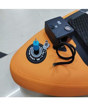 PeSandy Inflatable SUP Pump Adapter | Multifunction Valve with 4 Nozzles for Paddle Boards, Boats, Beds | Blue - Buy Online on GoSupps.com