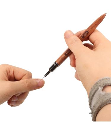 Beavorty Nail Art Liner Brush 6mm Nail Gel Polish Painting Brush Thin Nail Art Dotting Drawing Pen Manicure Tool Accessories - Buy Online on GoSupps.com