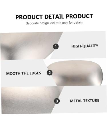 Healeved 2 Pcs Deodorant Soap Garlic Metal Soap Steel Soap Bar Soap for Body Odor Metal Soap Bar Odor Absorber Soap Odor Removing Bar Smell Eliminator Tool Square Absorbent Stainless Steel 1 count (Pack of 1) Silverx2pcs - Buy Online on GoSupps.com