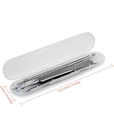 ds. distinctive style Blackhead Remover Tools Set of 5 Black Head Extractions Tool Stainless Steel Professional Pimple Extractor - Buy Online on GoSupps.com