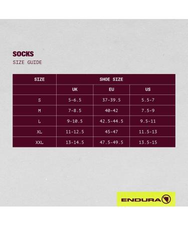 Buy Endura Men's Jagged Cycling Socks L-XL Black | Best International Shipping & Quality Cycling Gear - Buy Online on GoSupps.com