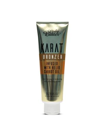 Body Butter Karat Bronzer Tanning Lotion - Infused with Helio Carrot Oil (251ml)