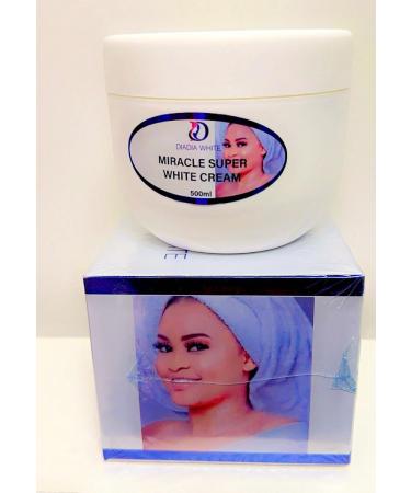 Diadia White Cosmetics Skin Boosting Cream Miracle Super Skin-Glowing Cream Face & Body Cream Contain Vitamin C for Effective Skin Glowing Best for a Radiant Complexion 500 ml