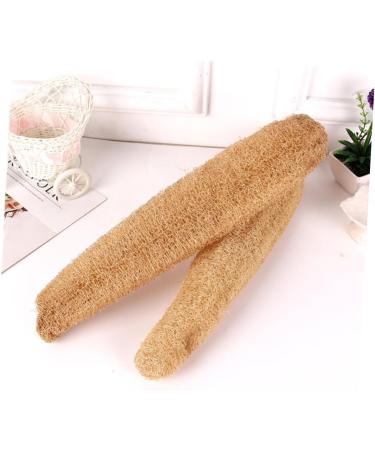 Beavorty Loofah Bath Towel & Body Scrubber - Exfoliating Shower Strap for Smooth Skin | Travel-Friendly Natural Back Scrubber - Buy Online on GoSupps.com