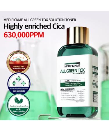 All Green Centella Toner 5.07 Fl Oz - Hydrating & Soothing Korean Skin Care for Deep Cleansing & Nourished Glow - Buy Online on GoSupps.com