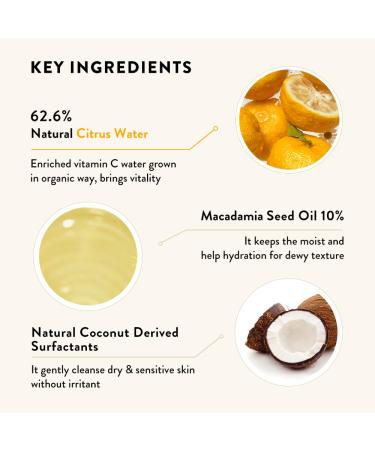 Sioris Cleanse Me Softly Milk Cleanser - Vegan Daily Gentle Cleanser for Dry & Sensitive Skin | Citrus Scent Natural Ingredients - Buy Online on GoSupps.com