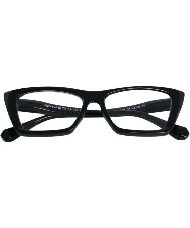 Shop Vintage Chunky Mini Glasses | Anti Blue Light & Reading Glasses | Thick Frame Square & Cateye Style | Free Case Included - Buy Online on GoSupps.com