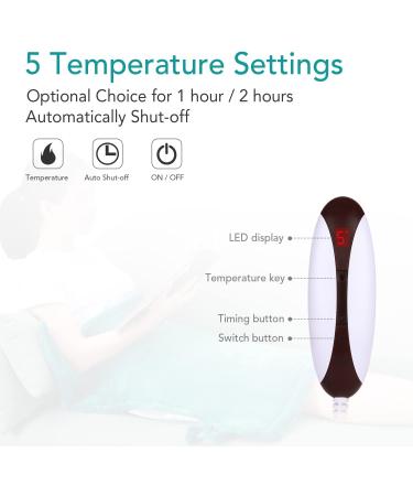 Large Heating Pad for Back and Shoulder  24inx33in Heat Wrap with Fast-Heating and 4 Heat Settings  Auto Shut Off Available - Green A-green - Buy Online on GoSupps.com