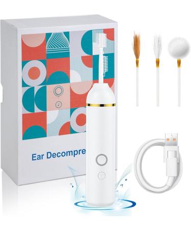 Premium Ear Wax Removal Tool Kit - Electric Ear Pick with 4 Tips for Adults & Kids | Effective Earwax Cleaner & Pressure Relief - Buy Online on GoSupps.com
