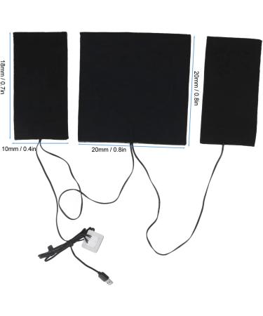 USB Electric Heating Pillow for Neck & Shoulders - Adjustable Temperature Washable Carbon Fiber - 3 Step Heating Relief - Buy Online on GoSupps.com