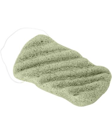 Konjac sponge 100% sponge body long wave large konjac face wash sponge facial cleansing natural active sensitive skin for ladies and men(04#) - Buy Online on GoSupps.com
