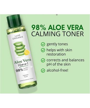 Buy Aloe Vera Vitamin C Hydra Calming Toner - 150ml | Soothing Skincare for All Skin Types - International Shipping Available - Buy Online on GoSupps.com