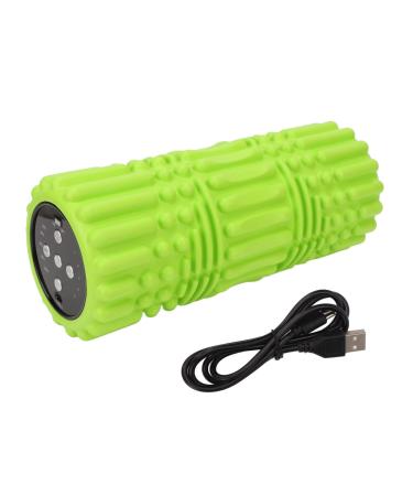 Vibrating foam roller-depth massage 4000 rpm Bluetooth reduces pain electrical trigger point roll with 5-speed design
