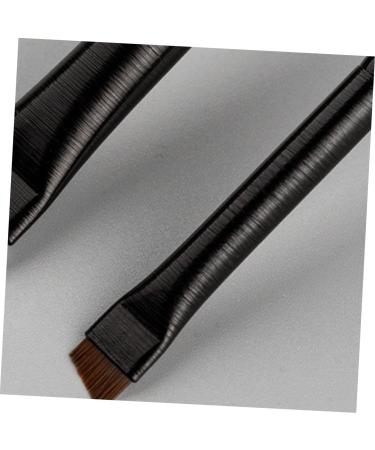 Healeved 12 Sets Wood Makeup Tool Black Women Eyebrow Brush Brow Brush Brow Brush Kit - Buy Online on GoSupps.com