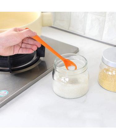 Set of 50 Hard Plastic Spoon Straws 9 Inch Detachable Straws Kitchen Utensil Stirring Spoon Coffee Spoon (Random Color) - Buy Online on GoSupps.com