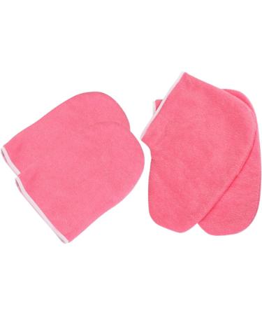 minkissy 3 Sets Paraffin Accessories Wax Bath Mitts Paraffin Wax Insulated Mitts End Papers for Hair Perm Paraffin Treatments Wax Bath Hand Cover Wax Foot Cover Red Care - Buy Online on GoSupps.com