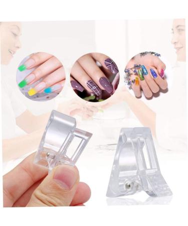 DOITOOL 2 Sets Nail Set Nail Forms Salon Nail Gel Manicure Kit Diy Nail Forms Nail Tips Clips Nails Kits Manicure Accessory Kit De Manicura Nail Clips Tool Abs Finger Clip - Buy Online on GoSupps.com