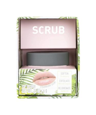 LIQUE Cosmetics Strawberry Lip Scrub 0.21 oz. | Exfoliating & Nourishing Sugars with Vitamin E for Smoother, Softer Lips - Buy Online on GoSupps.com