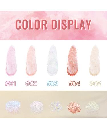 Erinde Liquid Glitter Eyeshadow Eyeliner - Korean Tear Drop Shimmer | Metallic Lightweight Water Texture | Long Lasting Makeup Set with Loose Glitter Glue - Buy Online on GoSupps.com