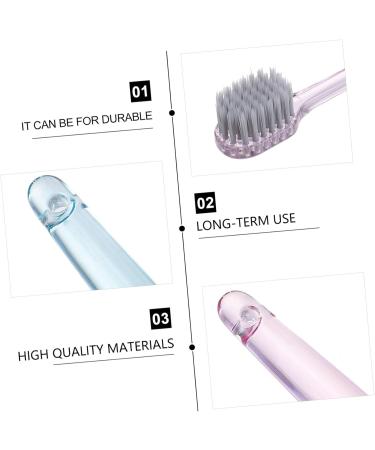 Beavorty 6-Piece Crystal Toothbrush Set | Travel & Classic Oral Care Brushes - Premium Cleaning & Hygiene - Buy Online on GoSupps.com