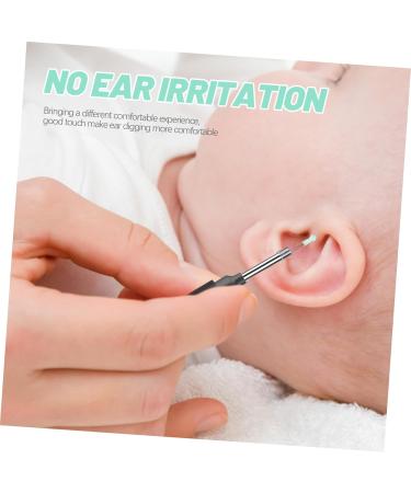 BCOATH 6pcs Visible Ear Wax Removal Tools Replacement Tips for Comfortable Ear Cleaning Soft Material Independent Packaging for Safe Use - Buy Online on GoSupps.com