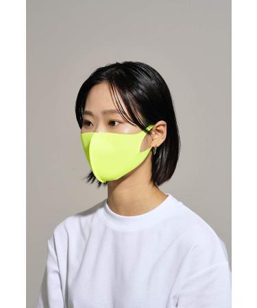 LOOKA Protective Fashion Summer Face Mask - Washable Reusable & Comfortable - Refresh Neon Green (Small/Medium - Buy Online on GoSupps.com