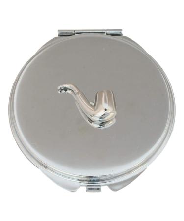 Smokers Pipe Compact Mirror Handbag Gift With Free Engraving 523