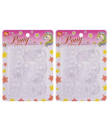Hair Clips Barrettes Colorful Head Pins Accessories for Kids Children Girls Toddlers Women All Ages (Clear - 20 Pcs)