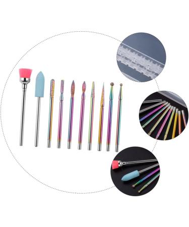 minkissy 1 Set Nail Polisher Nail Tools for Nail Art Nail Art Tool Cleaning Gel Mandrel Nail Bit Nail Drill Heads Manicure Tools Nail Polish Kit Manicure Tool Accessory Accessories Alloy - Buy Online on GoSupps.com