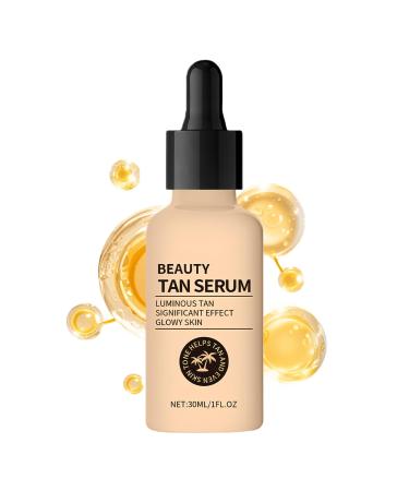 Pruojhw Self-Tanning Drops for Face 30ml Moisturizing Self-Tanning Lotion Self-Tanning Drops for Body - For Business Trip Home Outdoors School Girlfriend Wife Friend Sister