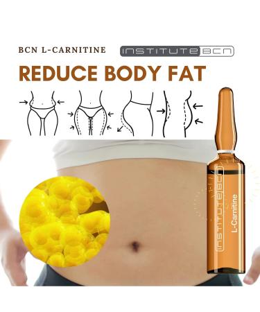 L-Carnitine Body Serum Ampoule - Contouring Cosmetic Serum - 10 x 5ml Ampoules Institute BCN Made in Spain - Buy Online on GoSupps.com