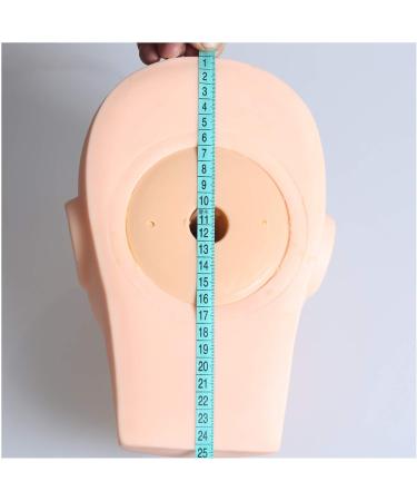 Fhuili Silicone Headscarf Window Puppet - Ideal Head Model for Massage Acupuncture Facial Care & Beauty Training - Buy Online on GoSupps.com