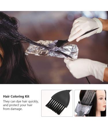 Lurrose 4-Piece Balayage Board & Brush Set - Professional Hair Dye Tools for Home & Salon | Plastic Hair Tower Kit - Buy Online on GoSupps.com