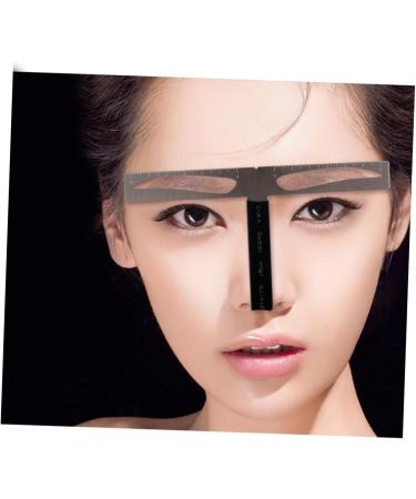 SKISUNO Eyebrow Ruler for Reusable Positioning Eyebrow Three-point Balance Stencil Kit Ruler One-word Caliper Eyebrows - Buy Online on GoSupps.com