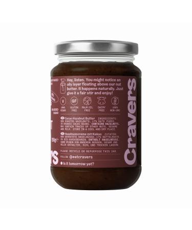 CRAVERS Cocoa Hazelnut Spread - 83.33g (Pack of 3) | Buy Authentic Cacao Hazelnut Spread Online - International Shipping Available - Buy Online on GoSupps.com