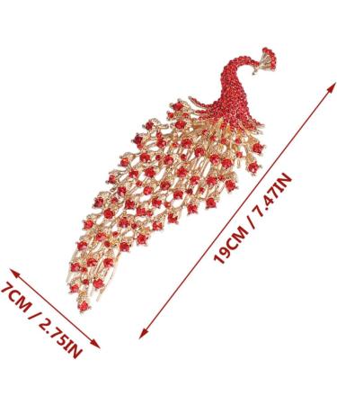 MAGICLULU Peacock Crown Hair Comb Bridal Peafowl Headpieces Bridal Hair Combs Rhinestone Hair Combs Wedding Peafowl Hair Combs Wedding Peafowl Headpieces Bridal Peafowl Hair Combs - Buy Online on GoSupps.com