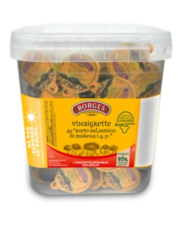 Vinaigrette Balsamique Borges 72 x 20ml/Boite - Offres de 1 2 et 3 Boites - Livraison Gratuite France (1)