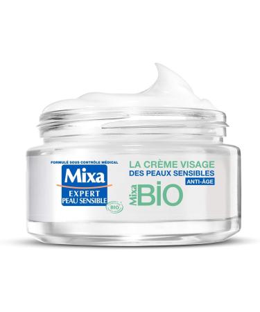 Mixa BIO - Anti-Aging Face Cream for Sensitive Skin - 50 ml - Buy Online on GoSupps.com