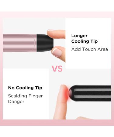 Buy PARWIN PRO 7-in-1 Curling Iron Set - Adjustable Temp Interchangeable Barrels Travel-Friendly Negative Ionic - Rose Pink - Buy Online on GoSupps.com