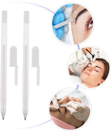 VINTORKY 5pcs Skin Positioning Pen Eyebrow Pen Eye Brow Pen Brow Pencil Eyebrow Makeup Pen Plastic White - Buy Online on GoSupps.com