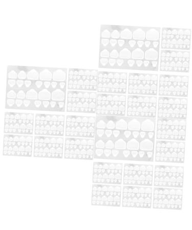 Beaupretty Beaupretty 60 Sheets of Adhesive Nail Glue Sticker for False Nails Biological False Nails With Glue Tabs Nail Glue Adhesive Nail Stickers