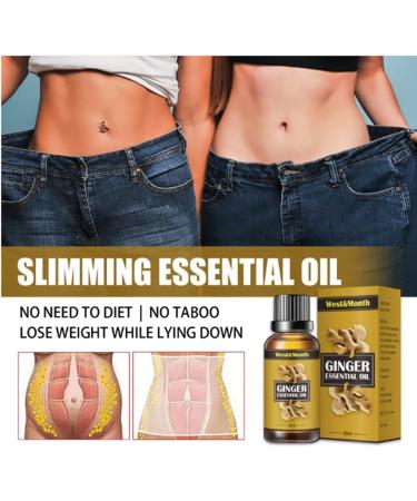 Lymph Detox Ginger Oil | 2/3 Pcs Abdominal Drainage & Relaxation Massage Liquid - Buy Online on GoSupps.com