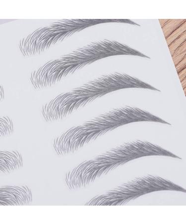 FOMIYES 4 Pcs 3d Eyebrow Stickers Make up Kits Imitation Eyebrow Sticker Eyebrow Trimming The Lazy Woman - Buy Online on GoSupps.com
