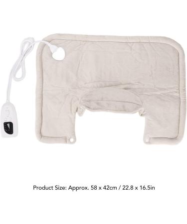 Shop Quality Heating Pillows for Neck & Shoulders - Electric Heated Wrap with 6 Heat Levels & Auto Shutoff - Washable & Quick Heating (EU Plug 220-240V) - Buy Online on GoSupps.com