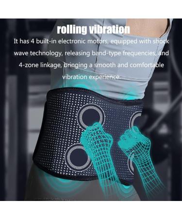 ThyxG Heated Waist Belt - Ultimate Back Support with 7 Speed Heat & 3 Vibration Modes for Waist Fatigue Relief - Buy Online on GoSupps.com