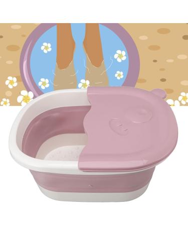 Jeanoko Baignoire de Trempage des Pieds en Plastique Bol P dicure Basse-Pied Baignoire de Trempage Pliable Bas pour Toile de Bain pour Baignoire pour Les Enfants Baignoire du Bas de Ros tre - Buy Online on GoSupps.com