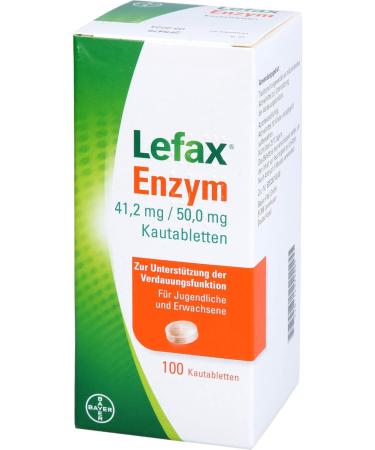 Lefax Enzyme Chewable Tablets - Digestive Support & Flatulence Relief | 100 Pieces - Buy Now! - Buy Online on GoSupps.com